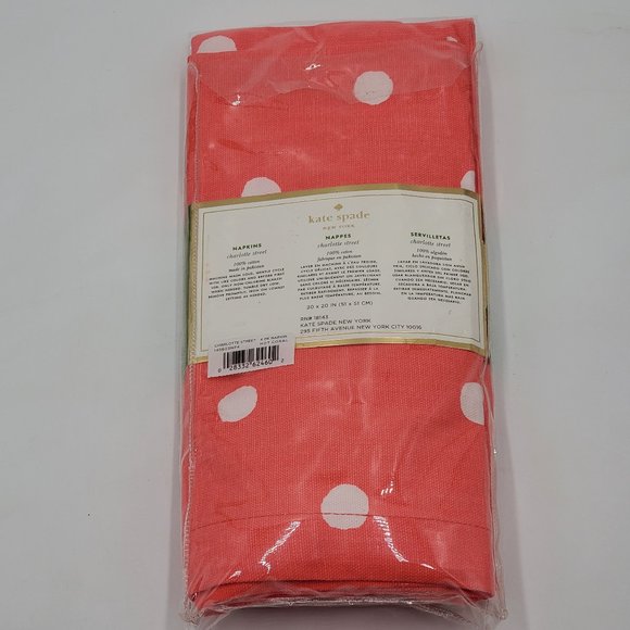 kate spade NWT tablecloth, napkins & placemats - Picture 8 of 14